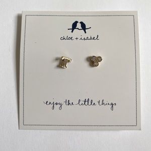 Chloe + Isabel initial earrings